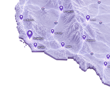 Map of hobby shops and shows